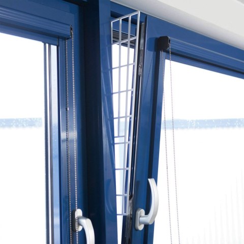 Kratka zabezpieczająca na okno Trixie 62x16 cm biały dla kota bez mocowań Kratka zabezpieczająca na okno Trixie 62x16 cm biały dla kota bez mocowań