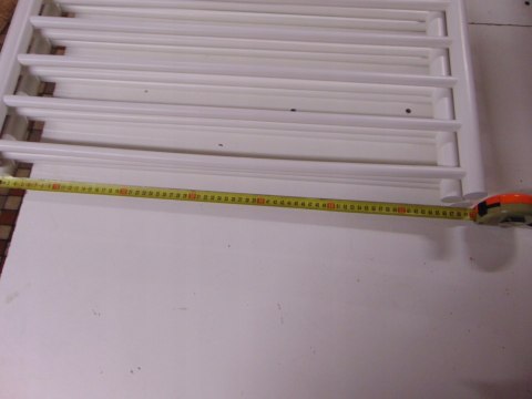 Szczelbe barierki do kojca 55x70 białe 6 sztuk Szczelbe barierki do kojca 55x70 białe 6 sztuk