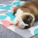Mata chłodząca dla psów kotów gryzoni Samochłodzący koc chłodzący 40x50