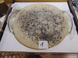 Okrągły kamień do Pizza pizzy kamień grillowy 40 cm, ROSLE 25074
