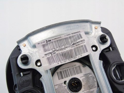 PODUSZKA POWIETRZNA KIEROWNICY KIEROWCY CITROEN C2 VTR 2005 96380009VD PODUSZKA POWIETRZNA KIEROWNICY KIEROWCY CITROEN C2 VTR 2005 96380009VD