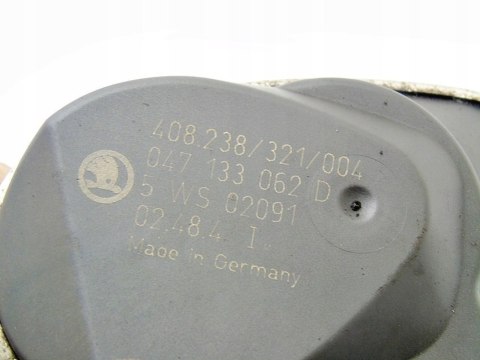 PRZEPUSTNICA 047133062D 1.4 8V MPI SKODA FABIA I PRZEPUSTNICA 047133062D 1.4 8V MPI SKODA FABIA I