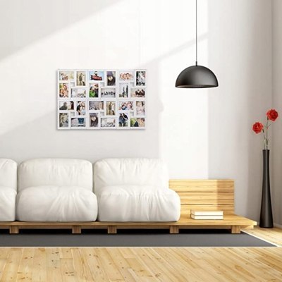 Ramka na wiele zdjęć Relaxdays 57 x 86 cm uszkodzona Ramka na wiele zdjęć Relaxdays 57 x 86 cm uszkodzona