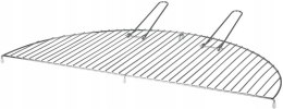 Ruszt do grillowania na palenisko, metalowy, 72,5 x 36,5 x 2,29 cm