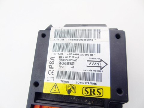 STEROWNIK MODUŁ KOMPUTER PODUSZEK CITROEN C3 C2 VTR 2005 9656888880 STEROWNIK MODUŁ KOMPUTER PODUSZEK CITROEN C3 C2 VTR 2005 9656888880