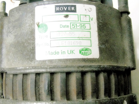 ALTERNATOR ROVER 1.1 8V 100 200 211 111 ALTERNATOR ROVER 1.1 8V 100 200 211 111
