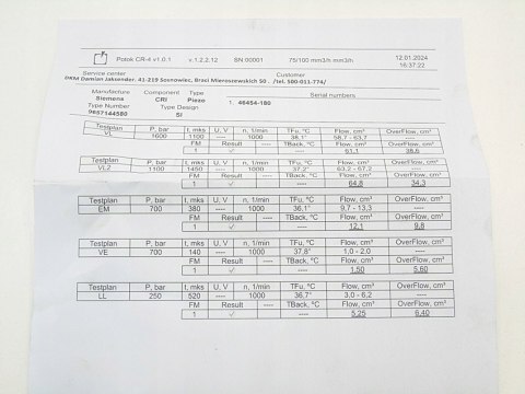 WTRYSKIWACZ 2.0 TDCI HDI 9657144580 FORD VOLVO PEUGEOT CITROEN FIAT LANCIA WTRYSKIWACZ 2.0 TDCI HDI 9657144580 FORD VOLVO PEUGEOT CITROEN FIAT LANCIA