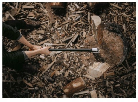 Fiskars siekiera Axe XL X25, 2,5 kg, Czarny/Pomarańczowy, rozmiar XL Fiskars siekiera Axe XL X25, 2,5 kg, Czarny/Pomarańczowy, rozmiar XL