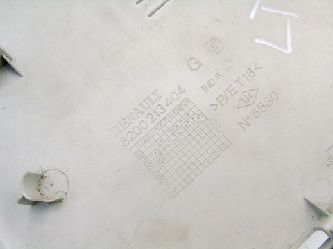 OSŁONA TAPICERKA SŁUPKA LEWY TYŁ RENAULT MODUS 2007 8200213404 OSŁONA TAPICERKA SŁUPKA LEWY TYŁ RENAULT MODUS 2007 8200213404