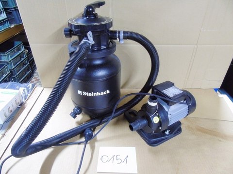 Steinbach 040386 Przeciwpiaskowy System Filtrujący, Czarny, 19.000 l Steinbach 040386 Przeciwpiaskowy System Filtrujący, Czarny, 19.000 l