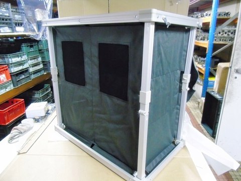 Szafka wolnostojąca składana Campart czarny 84 x 80 x 50 kamperowa Szafka wolnostojąca składana Campart czarny 84 x 80 x 50 kamperowa
