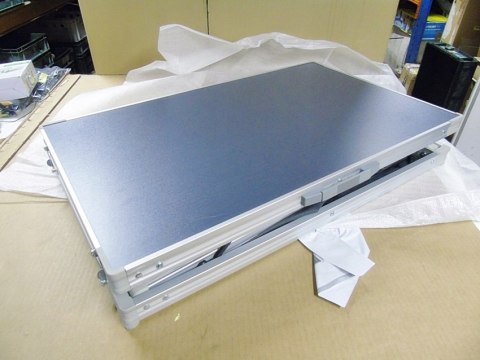 Szafka wolnostojąca składana Campart czarny 84 x 80 x 50 kamperowa Szafka wolnostojąca składana Campart czarny 84 x 80 x 50 kamperowa