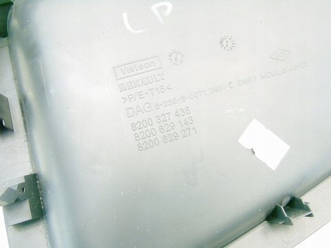 ZAŚLEPKA DESKI ROZDZIELCZEJ KONSOLI RENAULT MODUS 2007 8200327436 ZAŚLEPKA DESKI ROZDZIELCZEJ KONSOLI RENAULT MODUS 2007 8200327436