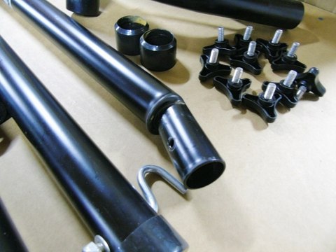 Hamak ze staowym stelażem wielokolorowy 205 kg 210 x 140 uszkodzony Hamak ze staowym stelażem wielokolorowy 205 kg 210 x 140 uszkodzony