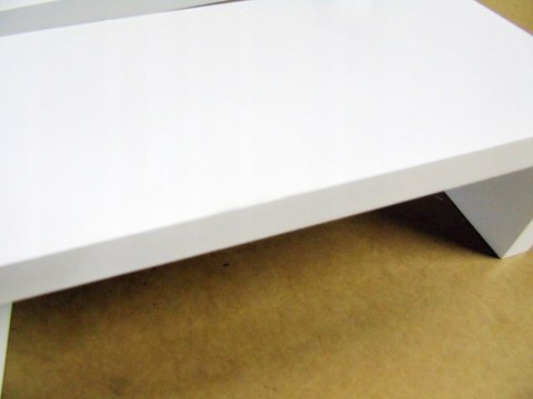 Półka wiszące 3 sztuki płyta MDF Songmics 30-45-60 x 15 cm biały 3 wymiary Półka wiszące 3 sztuki płyta MDF Songmics 30-45-60 x 15 cm biały 3 wymiary