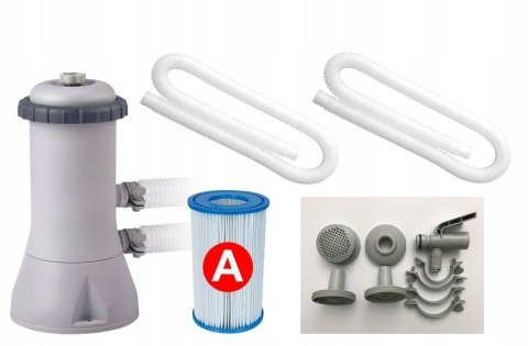 Pompa filtrująca wodę w basenie kartuszowa Intex 28638 3785 l/h Pompa filtrująca wodę w basenie kartuszowa Intex 28638 3785 l/h