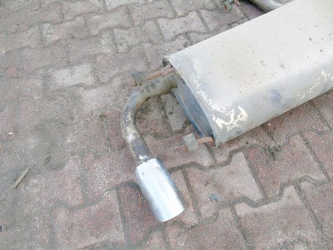 TŁUMIK KOŃCOWY ŚRODKOWY RURA WYDECHOWA NISSAN MURANO I Z50 3.5 V6 4X4 TŁUMIK KOŃCOWY ŚRODKOWY RURA WYDECHOWA NISSAN MURANO I Z50 3.5 V6 4X4