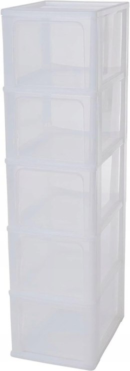 Organizer z szufladami komoda wieża Iris 35x99,5x26 cm biuro salon