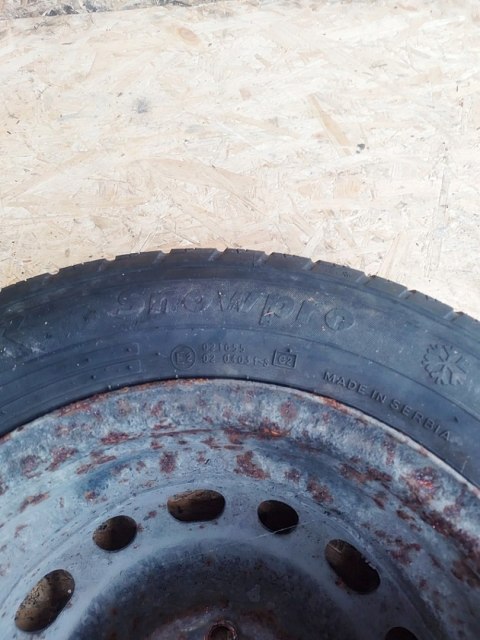 KOŁKOŁO FELGA OPONA DOJAZDOWA OPEL CORSA C 2003-2009 155/80R13 KOŁKOŁO FELGA OPONA DOJAZDOWA OPEL CORSA C 2003-2009 155/80R13