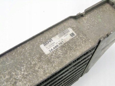 CHŁODNICA POWIETRZA INTERCOOLER OPEL CORSA C 1.3 CDTI 2003-2009 24466787 CHŁODNICA POWIETRZA INTERCOOLER OPEL CORSA C 1.3 CDTI 2003-2009 24466787