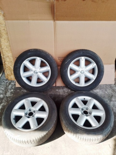 KOŁA ALUFELGI 235/60R18 KOŁO OPONA NISSAN MURANO I Z50 FALKEN AZENIS FK510 KOŁA ALUFELGI 235/60R18 KOŁO OPONA NISSAN MURANO I Z50 FALKEN AZENIS FK510