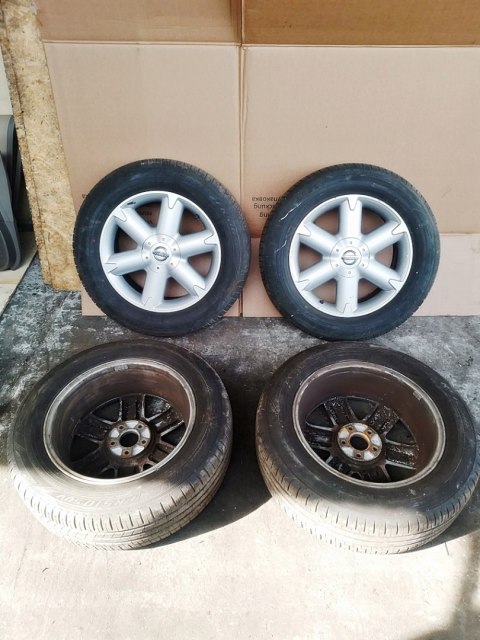 KOŁA ALUFELGI 235/60R18 KOŁO OPONA NISSAN MURANO I Z50 FALKEN AZENIS FK510 KOŁA ALUFELGI 235/60R18 KOŁO OPONA NISSAN MURANO I Z50 FALKEN AZENIS FK510