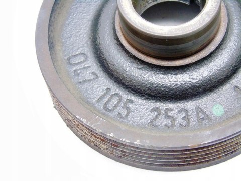 KOŁO PASOWE WAŁU 1.4 8V MPI SKODA FABIA I 047105253A KOŁO PASOWE WAŁU 1.4 8V MPI SKODA FABIA I 047105253A