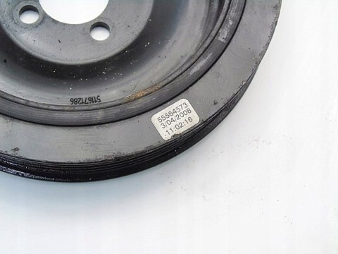 KOŁO PASOWE 1.9 CDTI ASTRA H VECTRA C ZAFIRA SIGNUM 9-3 55564573 KOŁO PASOWE 1.9 CDTI ASTRA H VECTRA C ZAFIRA SIGNUM 9-3 55564573
