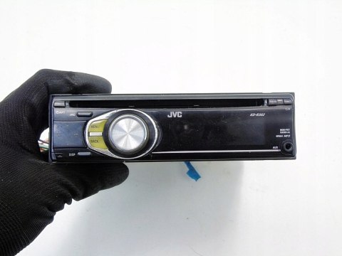 RADIO SAMOCHODOWE PANEL JVC KR-R302 KABLE AUX MPC WMA FM 4X50W RADIO SAMOCHODOWE PANEL JVC KR-R302 KABLE AUX MPC WMA FM 4X50W