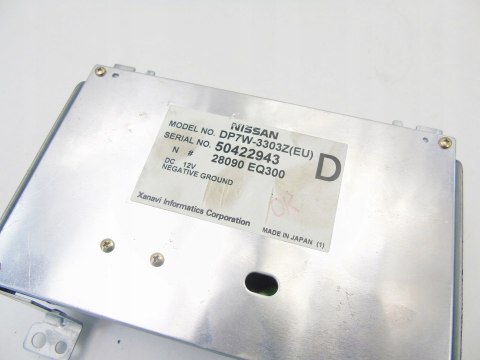 WYŚWIETLACZ NISSAN MURANO I Z50 3.5 4X4 2003-2007 28090 EQ300 WYŚWIETLACZ NISSAN MURANO I Z50 3.5 4X4 2003-2007 28090 EQ300