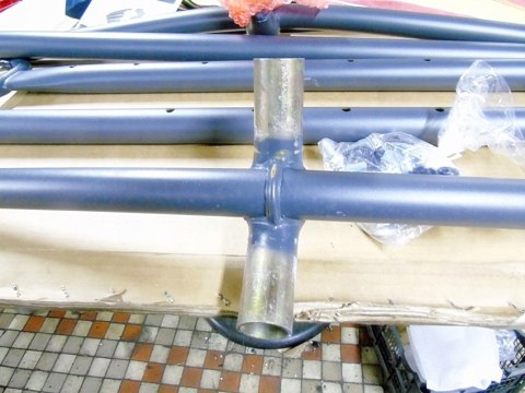 Podwójny Bawełniany Hamak ze Stojakiem Stalowym wielokolorowy 250 cm 204kg Podwójny Bawełniany Hamak ze Stojakiem Stalowym wielokolorowy 250 cm 204kg