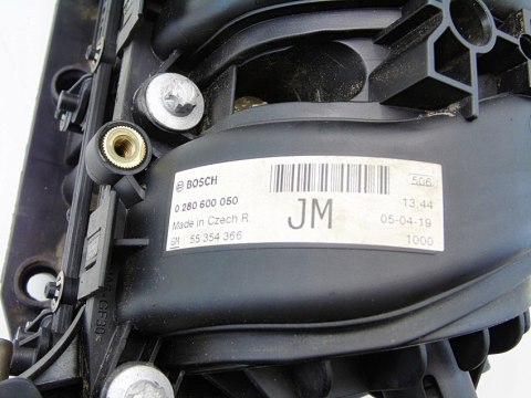 KOLEKTOR SSĄCY KLAPY 1.0 12V CORSA C D AGILA WAGON R 55354366 0280600050 KOLEKTOR SSĄCY KLAPY 1.0 12V CORSA C D AGILA WAGON R 55354366 0280600050