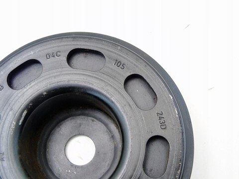 KOŁO PASOWE 1.4 TSI TFSI POLO V GOLF 7 AUDI A1 A3 IBIZA 4 LEON 04C105243D KOŁO PASOWE 1.4 TSI TFSI POLO V GOLF 7 AUDI A1 A3 IBIZA 4 LEON 04C105243D