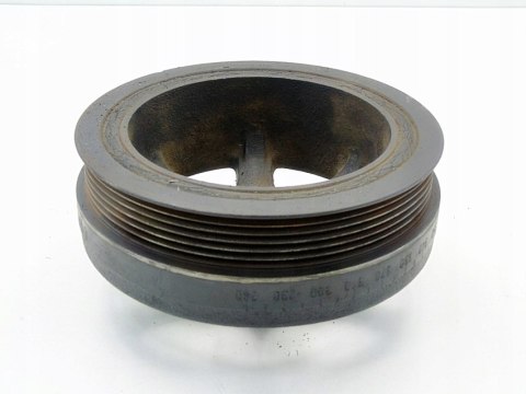 KOŁO PASOWE WAŁU KORBOWEGO 2.4 V6 MERCEDES E KLASA W210 S210 E240 KOŁO PASOWE WAŁU KORBOWEGO 2.4 V6 MERCEDES E KLASA W210 S210 E240
