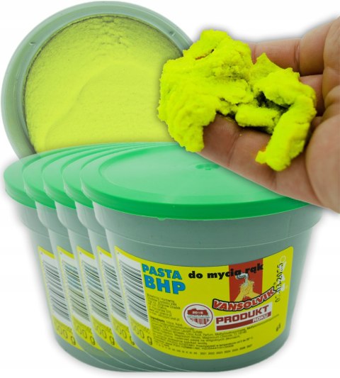 Pasta mydlano-piaskowa Van Solvik 500 g X24 do mycia rąk MOCNYCH zabrudzeń Pasta mydlano-piaskowa Van Solvik 500 g X24 do mycia rąk MOCNYCH zabrudzeń