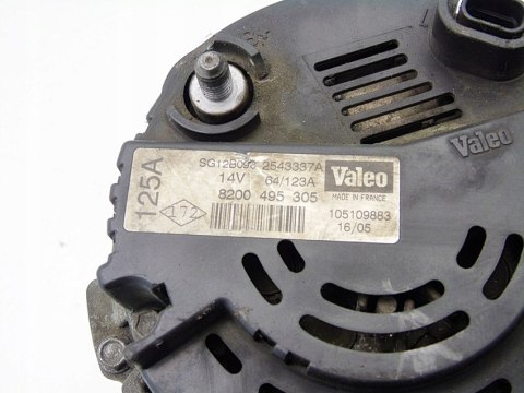 ALTERNATOR 125A 2.0 T TURBO MEGANE 2 SCENIC 2 LAGUNA 2 ESPACE 4 8200495305 ALTERNATOR 125A 2.0 T TURBO MEGANE 2 SCENIC 2 LAGUNA 2 ESPACE 4 8200495305