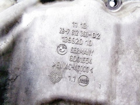 MISKA OLEJU 2.0 D N47 BMW F10 F11 F30 F20 F21 F32 E60 F83 1113 7812360 MISKA OLEJU 2.0 D N47 BMW F10 F11 F30 F20 F21 F32 E60 F83 1113 7812360