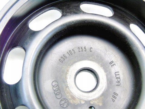 KOŁO PASOWE 1.4 16V GOLF IV BORA I LUPO LEON 036105255C KOŁO PASOWE 1.4 16V GOLF IV BORA I LUPO LEON 036105255C
