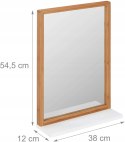 Lustro ścienne Relaxdays prostokąt 380 x 545 mm