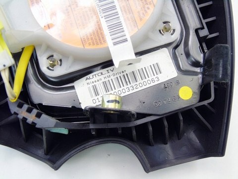 PODUSZKA POWIETRZNA KIEROWNICY AIRBAG NISSAN ALMERA TINO 2002 2.2 DI PODUSZKA POWIETRZNA KIEROWNICY AIRBAG NISSAN ALMERA TINO 2002 2.2 DI