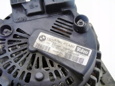 ALTERNATOR 150A 2.0 3.0 D BMW E46 E90 E60 E61 E87 E91 E83 X3 7802471 ALTERNATOR 150A 2.0 3.0 D BMW E46 E90 E60 E61 E87 E91 E83 X3 7802471