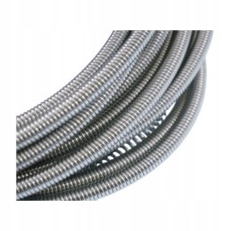 Spirala hydrauliczna żmijka przetykacz rur 8mmx10m ocynkowana