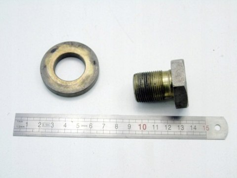 ŚRUBA KOŁA PSOWEGO WAŁU KORBOWEGO FIAT CC CINQUECENTO 700 0.7