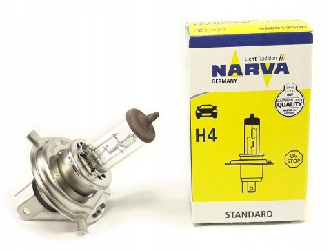 Żarówka H4 60/55W 12V NARVA 488813000 Żarówka H4 60/55W 12V NARVA 488813000