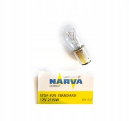 ŻARÓWKA P21/5W 12V/21/5W BAY15D DWUWŁÓKNOWA STOP POZYCJA TYŁ