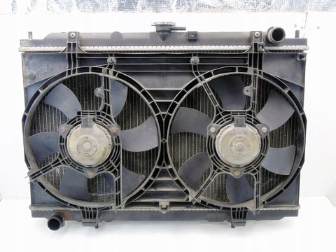 CHŁODNICA WODY WENTYLATORY NISSAN ALMERA TINO 2002 2.2 DI CHŁODNICA WODY WENTYLATORY NISSAN ALMERA TINO 2002 2.2 DI