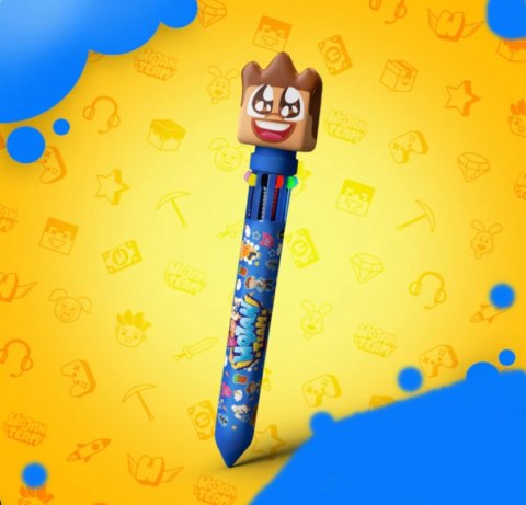 DŁUGOPIS WIELOKOLOROWY - AŻ 10 KOLORÓW 3D GŁOWA WOJANA WOJANEK ŚWIAT DŁUGOPIS WIELOKOLOROWY - AŻ 10 KOLORÓW 3D GŁOWA WOJANA WOJANEK ŚWIAT