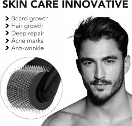 Derma Roller do stymulowania skóry włosów i brody 1,5 mm 540 tytanowe igły