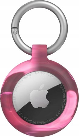 Etui brelok breloczek do Apple Airtag lokalizatora Otterbox Holder różowy