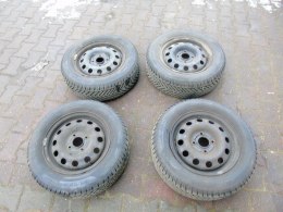 Koła felgi opony kpl Focus Fiesta Fusion 185/65/r14 Cormoran całoroczne